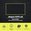 Instahut Sun Shade Sail Cloth 98% UV Block Outdoor Canopy Rectangle 5X6M Black