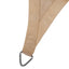 Instahut Waterproof Shade Sail 2x4m Rectangle Sand 95% Shade Cloth