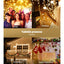 Jingle Jollys 12.5M Solar Christmas Lights Icicle String Light Warm White