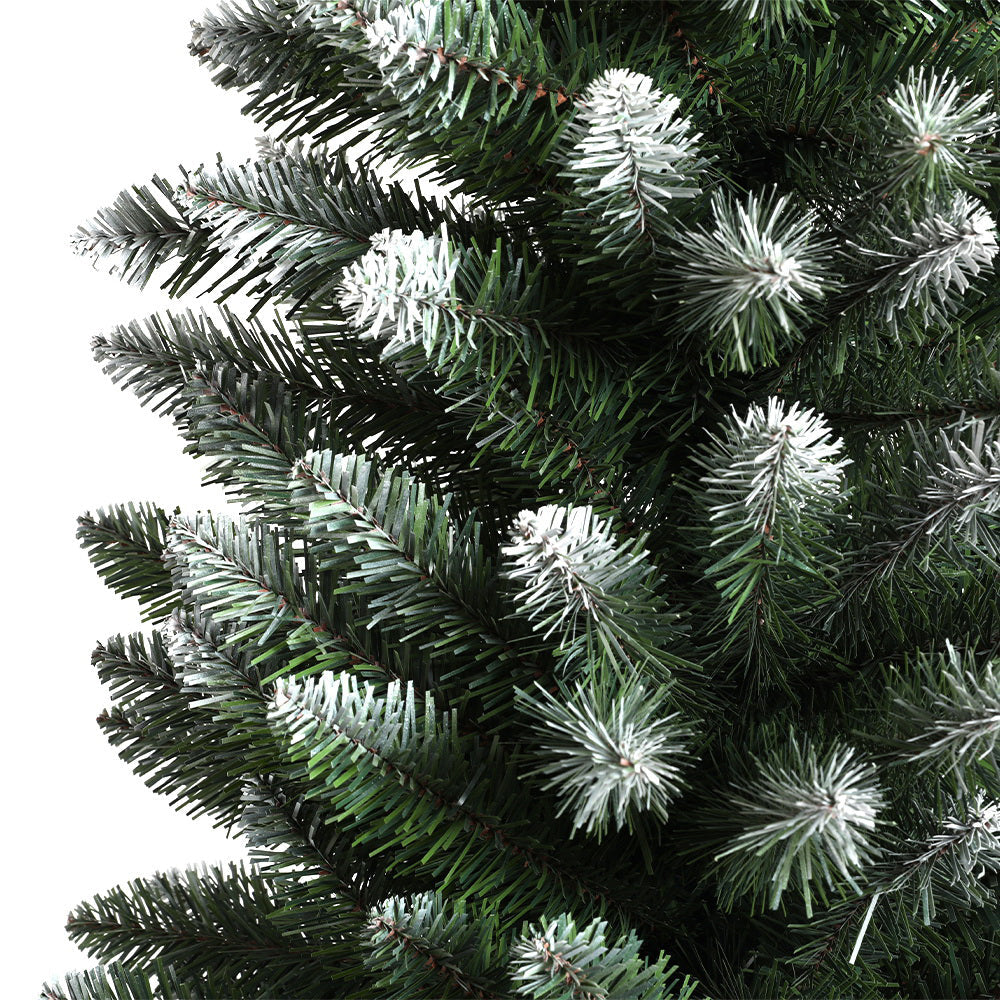 Jingle Jollys 1.8M / 6FT Christmas Tree with Snow 300 Tips Xmas Decoration