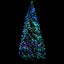 Jingle Jollys 1.8m Christmas Tree Optic Fibre LED Xmas tree 300 Tips