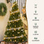 Jingle Jollys 20M Christmas Lights Fairy Ribbon Light 200 LED Xmas Decor Warm