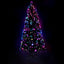 Jingle Jollys 2.1m Christmas Tree Optic Fibre LED Xmas tree Multi Colour