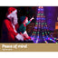 Jingle Jollys 3m Solar Christmas Lights Outdoor Fairy Waterfall Star Multicolour
