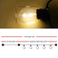 Jingle Jollys 59m LED Festoon String Lights 60 Bulbs Kits Wedding Party Christmas S14