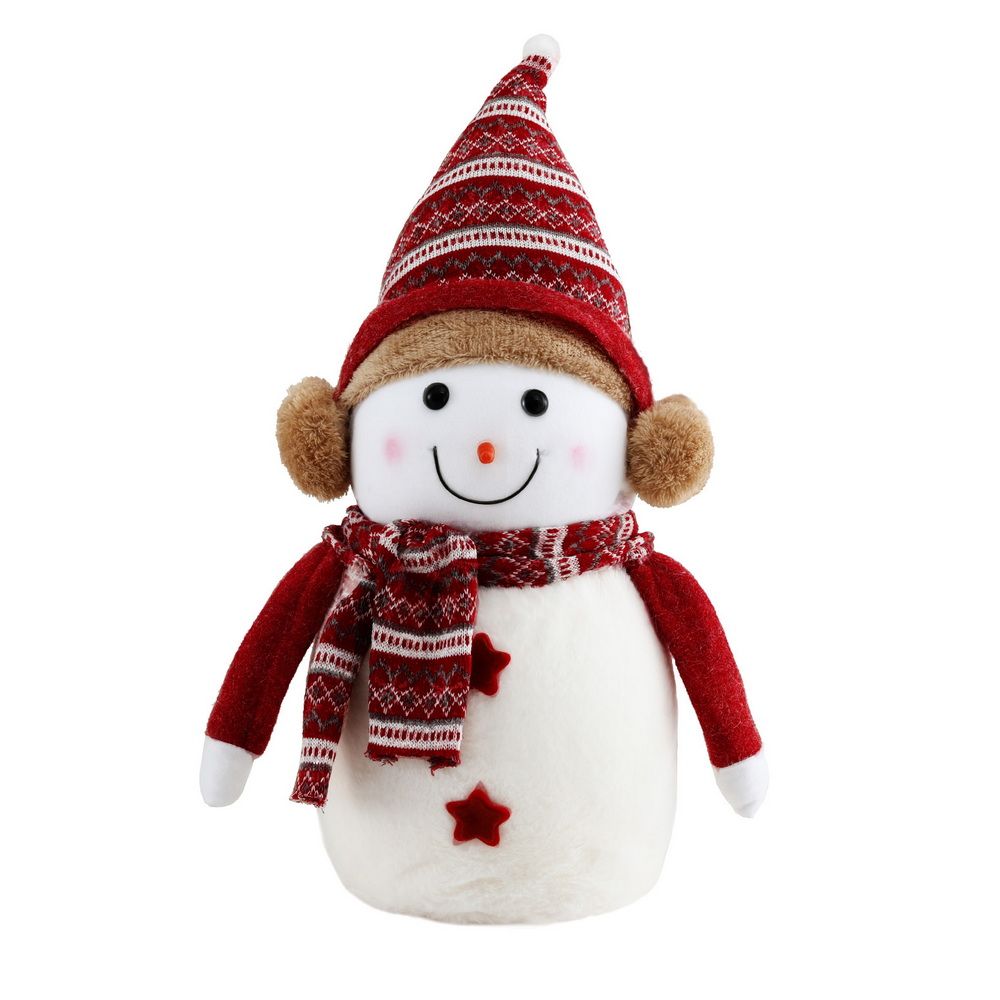 Jingle Jollys 60cm Christmas Snowman Decoration Handicraft Tabletop Ornaments Party Decorations
