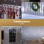 Jingle Jollys 6M Christmas Icicle Lights String Light 160 LED Solar Powered Cold