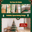 Jingle Jollys 87cm Foldable Christmas Tree With Lights Pop Up Xmas Tree Decorations
