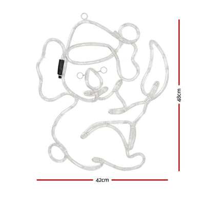 Jingle Jollys Christmas Lights LED Koala Xmas Decoration Home 2 Pcs