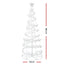 Jingle Jollys Christmas Tree 1.8M 6FT LED Xmas Decoration Cold White Lights
