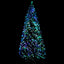 Jingle Jollys Christmas Tree 1.8M LED Xmas trees Optic Fibre Multi Colour