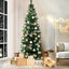 Jingle Jollys Christmas Tree 1.8m Xmas Tree Decorations Green 300 Tips