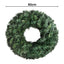 Jingle Jollys Christmas Wreath 60cm Artificial Green Garland Door Decoration 420 Tips Xmas Bush