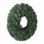 Jingle Jollys Christmas Wreath 60cm Artificial Green Garland Door Decoration 420 Tips Xmas Bush