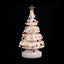 Jingle Jollys Prelit Christmas Tree Decorations 114CM Foldable Quick Setup White