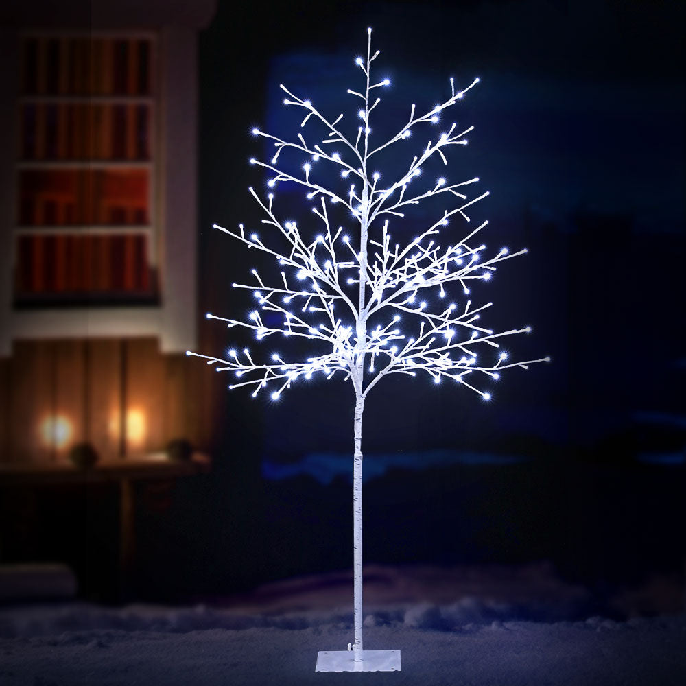 Jingle Jollys Solar Christmas Tree 1.5M 304 LED Trees With Lights