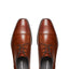 Julius Marlow Mens Knock Cognac Formal Dress Leather Lace Up Shoes