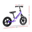 Rigo Kids Balance Bike Ride On Toys Push Bicycle Wheels Toddler Baby 12" Bikes Purple