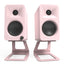 Kanto ORA 100W Powered Reference Desktop Computer Speakers with Bluetooth 5.0 Pink