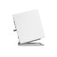 Kanto S4W Angled Desktop Speaker Stands for Midsize Speakers - Pair, White
