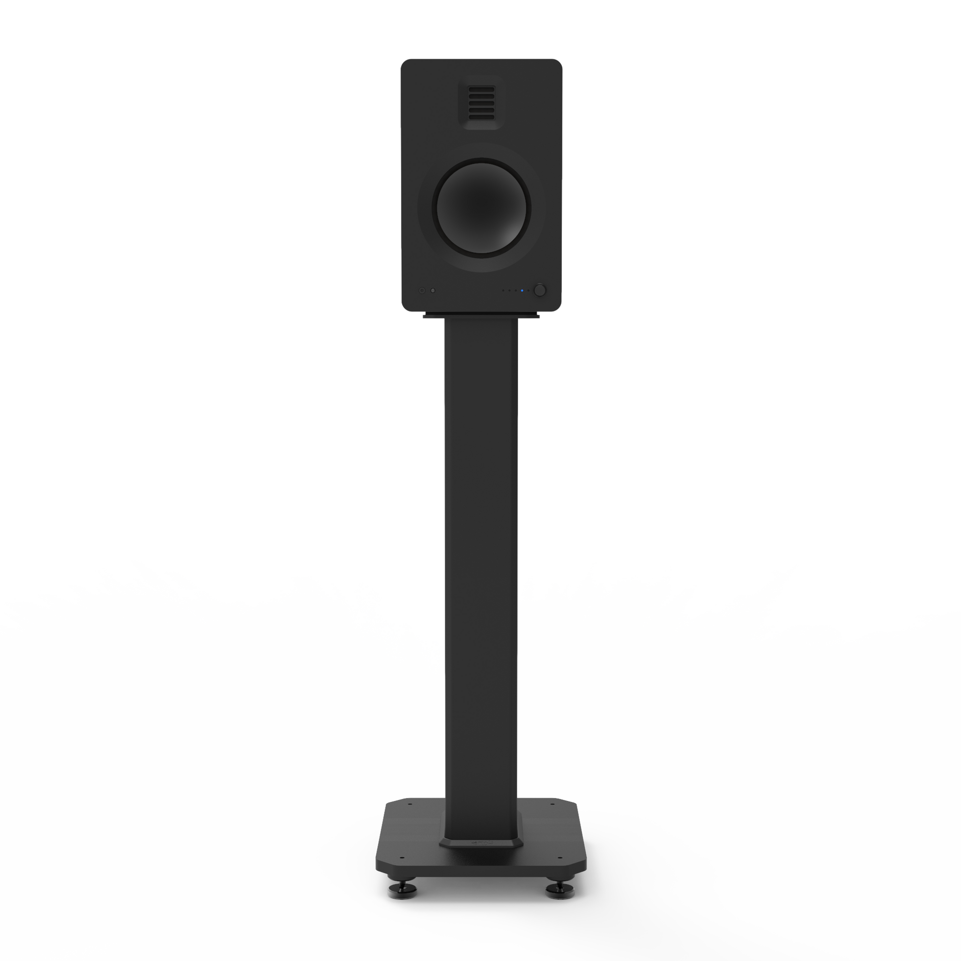 Kanto SX26 26" Tall Fillable Speaker Stands with Isolation Feet - Pair, Black