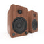 Kanto YU4 140W Powered Bookshelf Speakers with Bluetooth® and Phono Preamp - Pair, Walnut