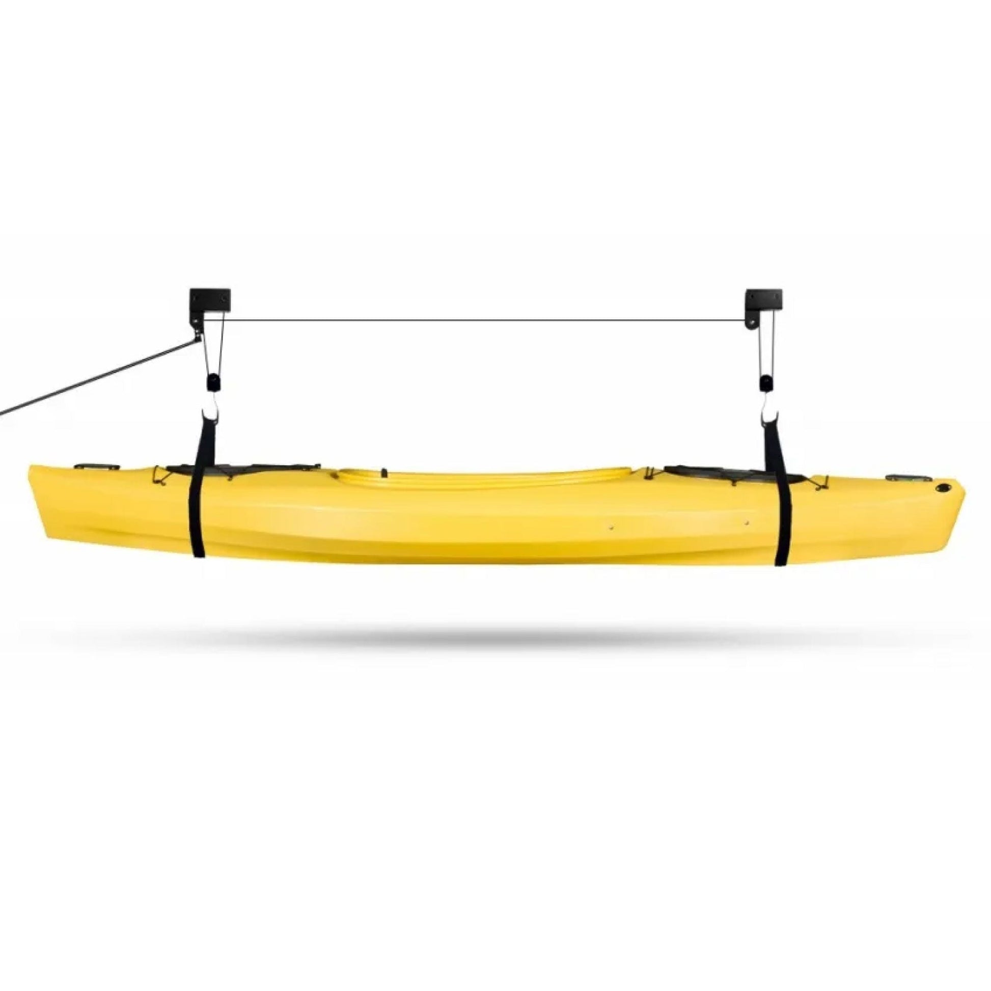 Kayak Hoist - 45kg Garage Ceiling Pulley Lift Storage System Bike Luggage Holder
