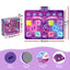 Keezi Double Player Dance Mat for Kid Rechargeable Electronic Dance Game Pad with Bluetooth, 4 Modes