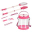Keezi Kids Bug Catcher Kit 12pc Outdoor Explorer Toys Insect Viewer Net Shovel Pink
