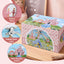 Keezi Kids Jewellery Box Organiser for Girls Kids Music Box with Drawer