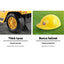 Keezi Ride On Car Toys Kids Excavator Bulldozer Sandpit Digger Car Pretend Play