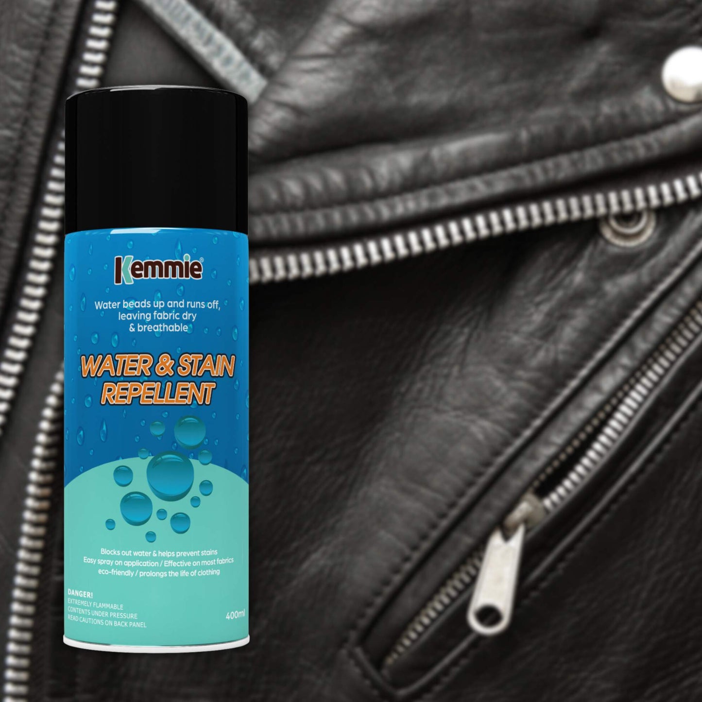 Kemmie 212g Water and Stain Repellent Spray for Shoes Suede Leather and Fabric