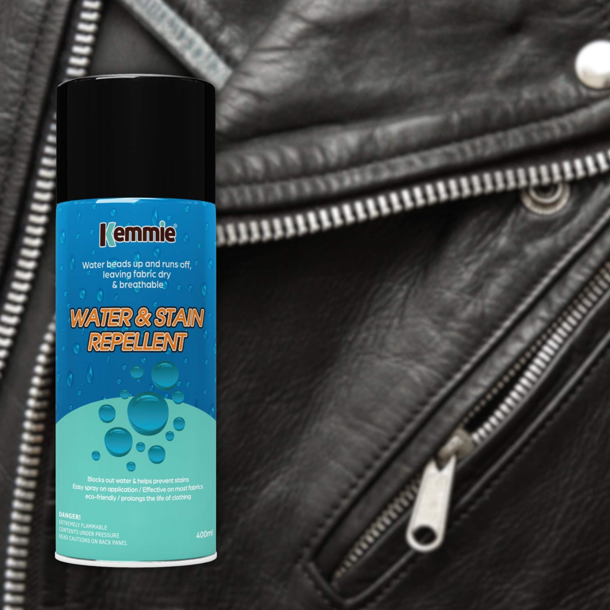 Kemmie 212g Water and Stain Repellent Spray for Shoes Suede Leather and Fabric