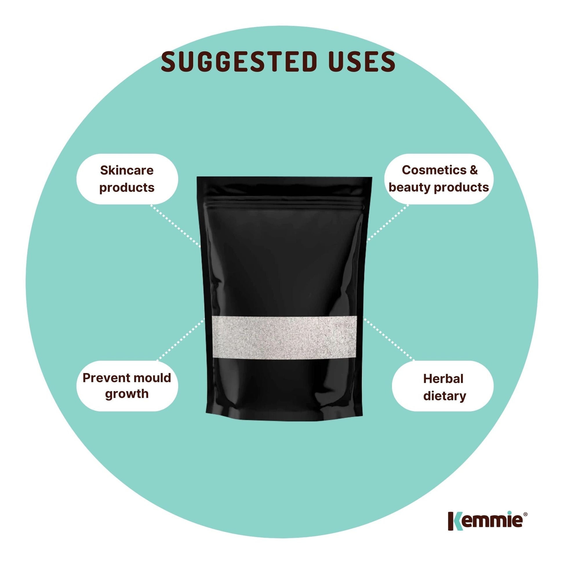 Kemmie 2Kg Potassium Sorbate Food Grade Granules Preservative E202 Cosmetic