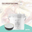 Kemmie 2Kg Potassium Sorbate Granules E202 Preservative Cosmetic Brewing Tub