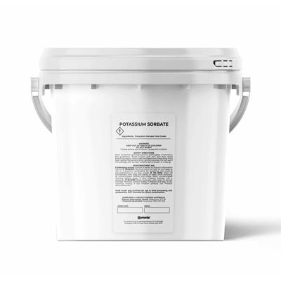Kemmie 2Kg Potassium Sorbate Granules E202 Preservative Cosmetic Brewing Tub