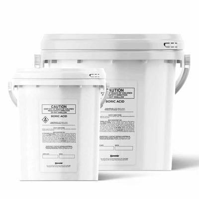 Kemmie Boric Acid Powder 99.9% Pure Tubs - Soluble Orthoboric Acid H3BO3