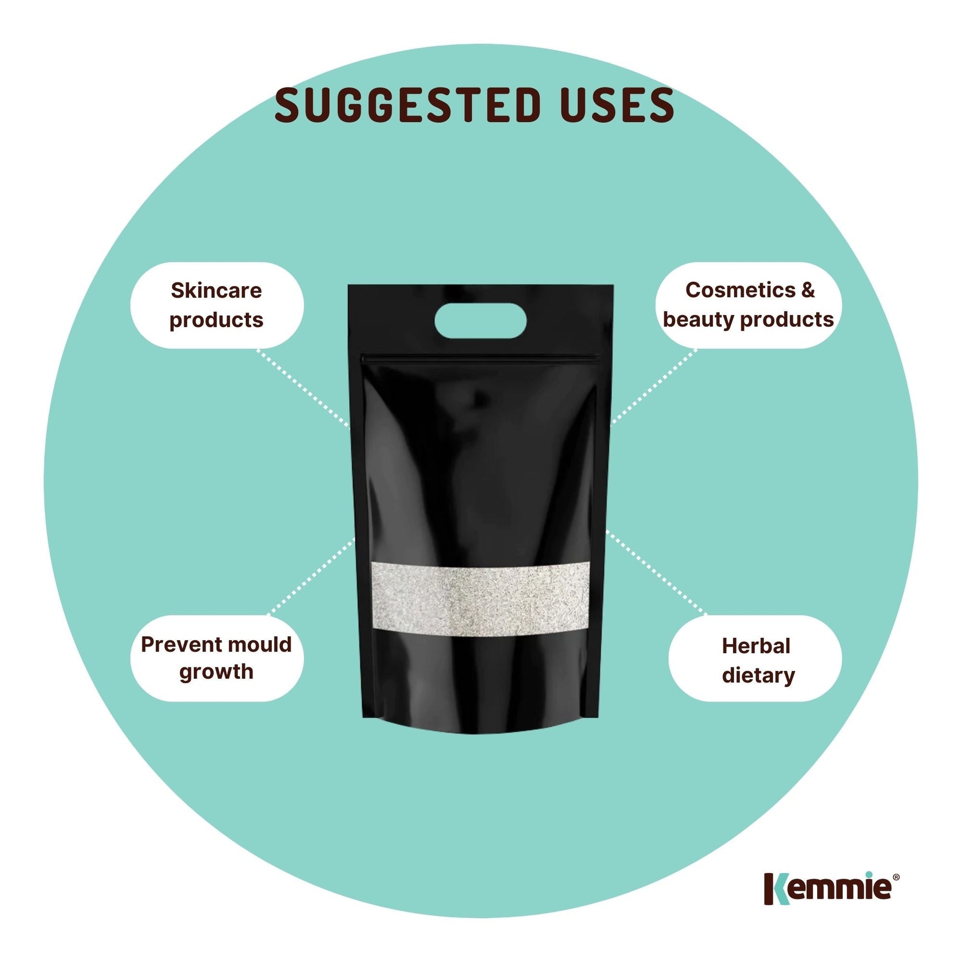 Kemmie Potassium Sorbate Granules E202 Preservative Cosmetic Brewing