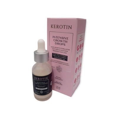 Kerotin Intensive Hair Growth Drops 30ml - Hair Loss Care DHT Blocker Stimulate