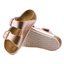 Kids Birkenstock Arizona Birko-Flor Metallic Copper Unisex Slip On Sandals