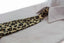 Kids Boys Gold Patterned Elastic Neck Tie - Leopard Gold