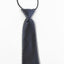 Kids Boys Navy & White Diagonal Patterned Elastic Neck Tie