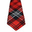 Kids Boys Red Patterned Elastic Neck Tie - Criss Cross Red