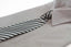 Kids Boys White & Black Patterned Elastic Neck Tie - White Diagonal Stripe