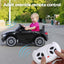 Kids Electric Ride On Car Licensed Outdoor Toys Cars Music Remote Black