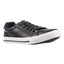 Kids Lightning Bolt Andro Black Athletic Boys Casual Lace Up Shoes