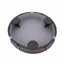 Kids Outdoor Sandpit Toys Sandbox 121cm Round Brown 3 Seats Cover Liner