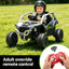 Kids Ride On Car Off-Road Licensed KRX1000 Electric Toy with Remote Control Music