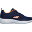 Kids Skechers Dynamight - Thermopulse Navy/Orange Boys Sneakers