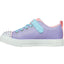Kids Skechers Twinkle Sparks - Unicorn Charme Lavender/Multi Girls Light Up Trainers